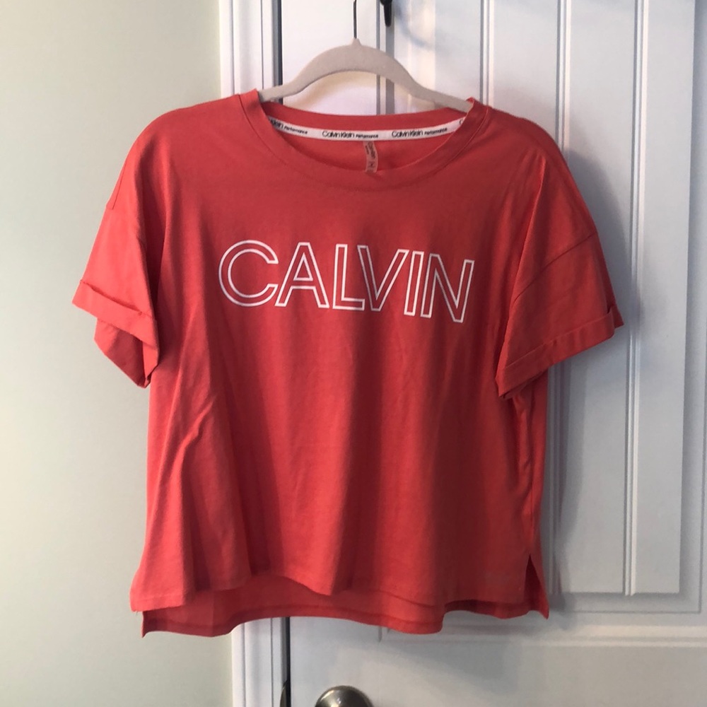 Calvin Klein cropped shirt